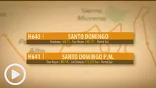 Nuevas rutas zonales H640 Santo Domingo y H641 Santo Domingo P.M.