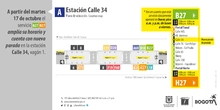 Plano de estación-estación calle 34-novedad-B27-H27