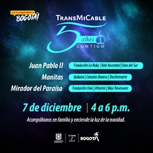 TransMiCable inicia celebración de su quinto aniversario y el día de velitas