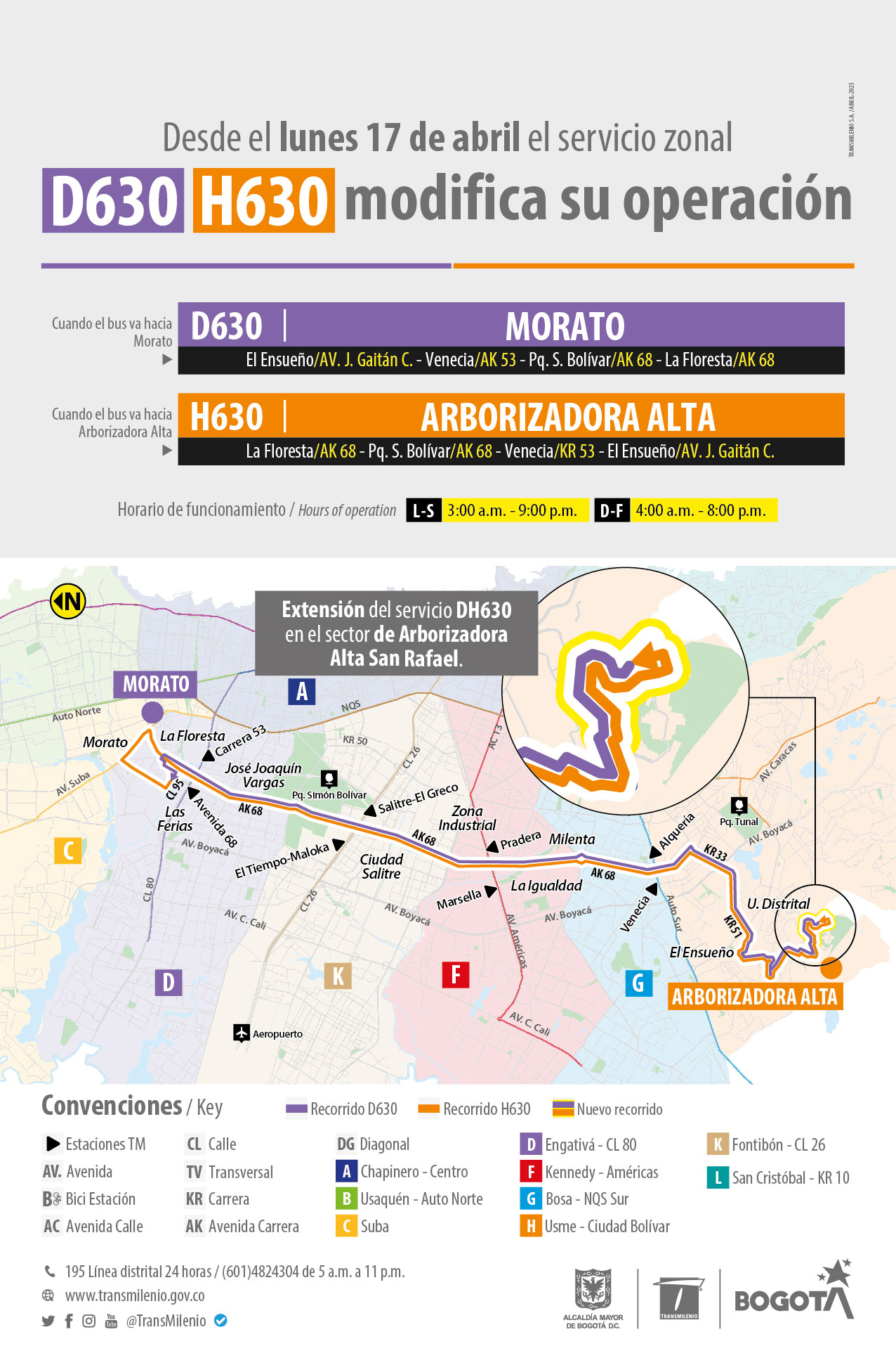 D630 Morato - H630 Arborizadora Alta