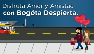 TransMilenio extiende 1 hora su operación nocturna  el día del amor y amistad 