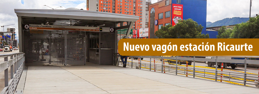 IDU y TransMilenio entregan vagón 1 de la estación Ricaurte