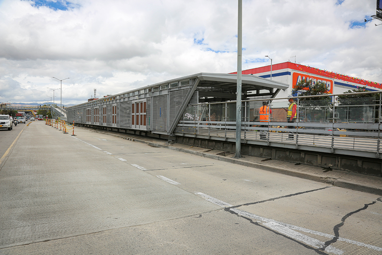 Nuevo vagón estación Ricaurte