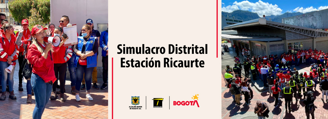 Estación Ricaurte fue el punto de referencia para Simulacro Distrital de Emergencias